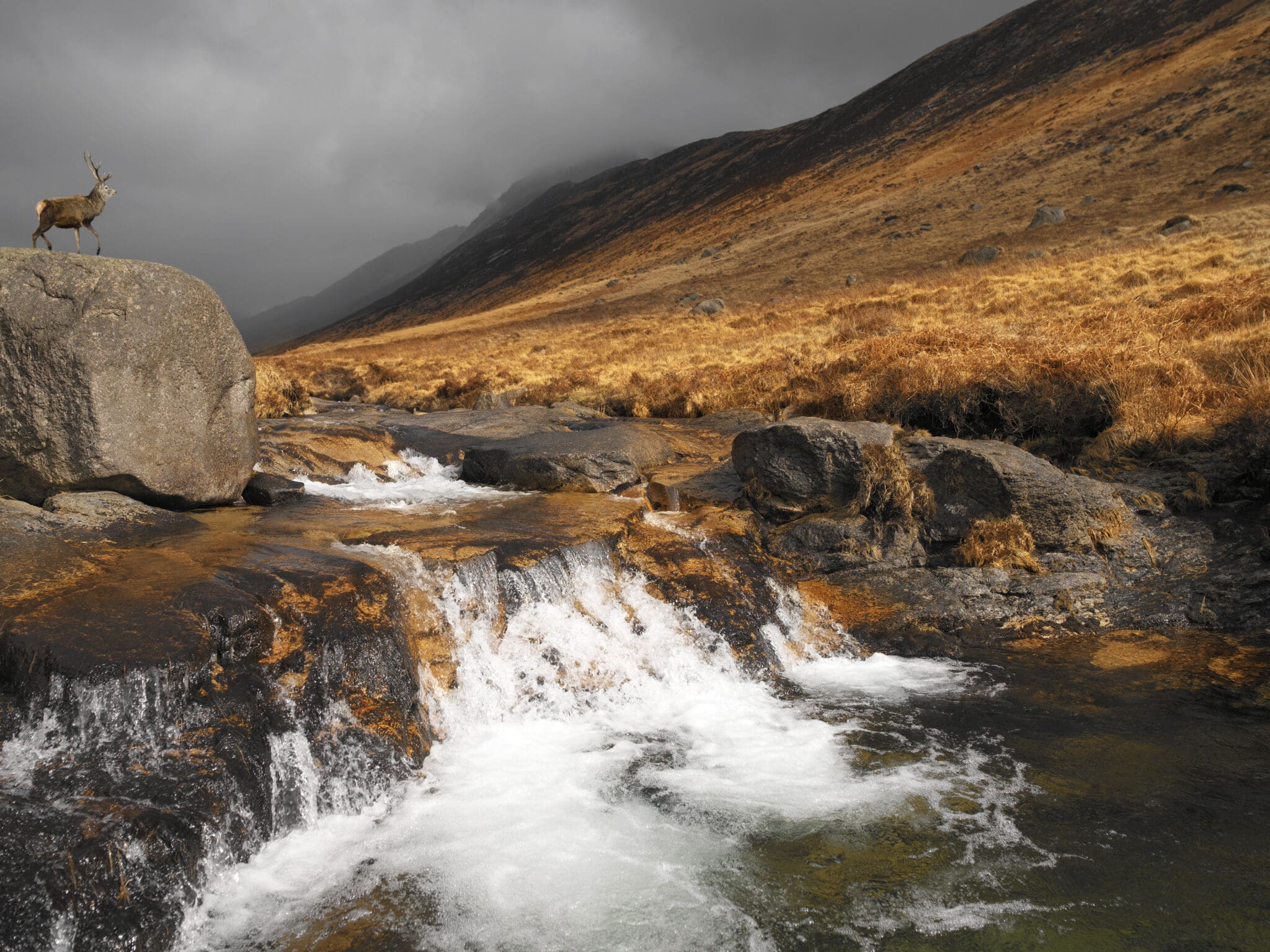 Rushing river