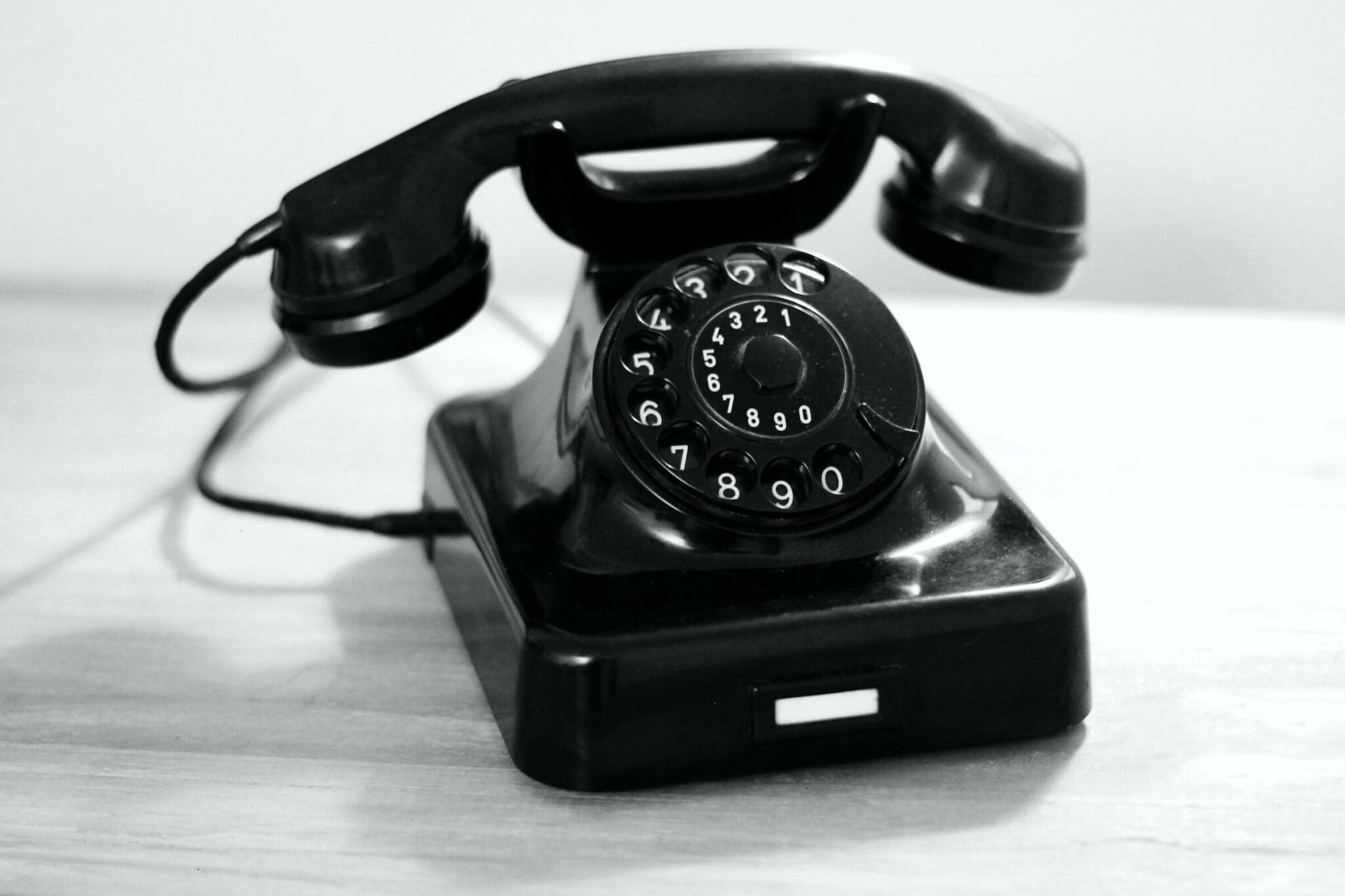 Black teleohone