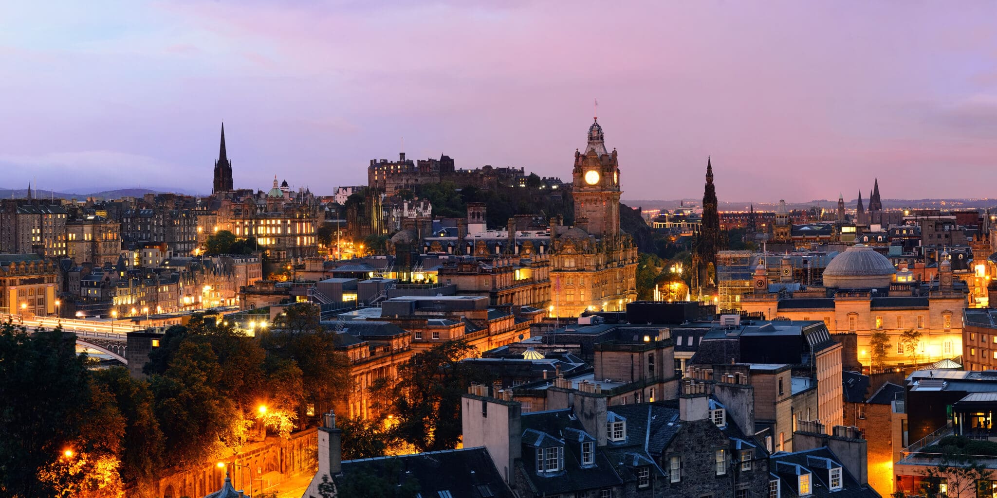 Edinburgh nightscape