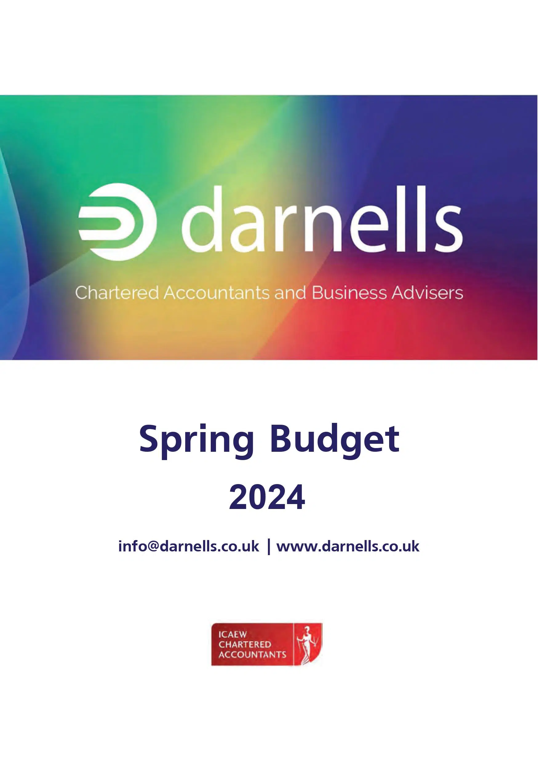 spring budget 2024 cover
