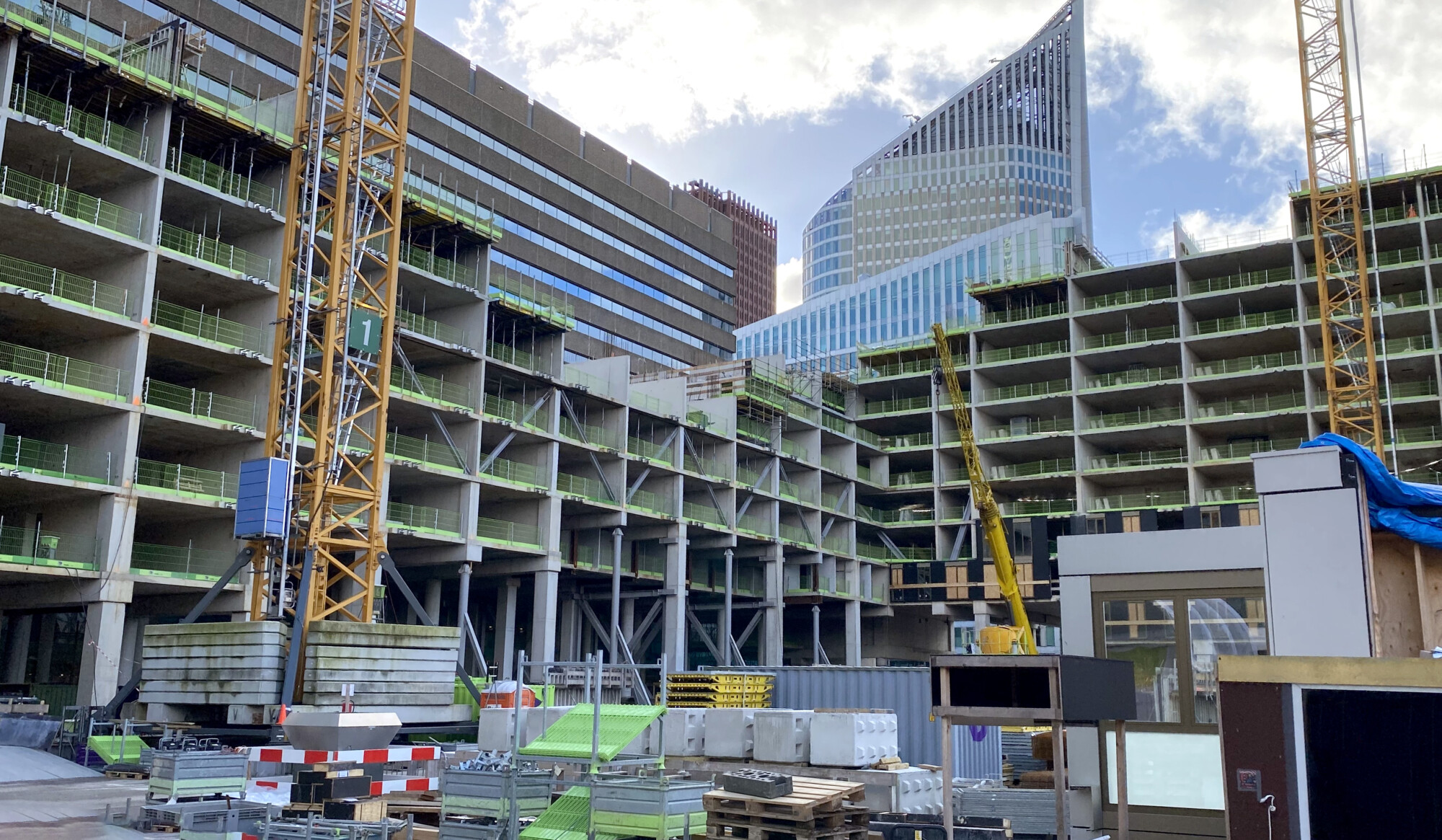 Commercial building construction site subject to capital goods scheme VAT rules